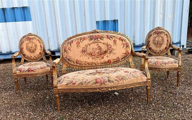 Salon Aubusson Napoleon 3