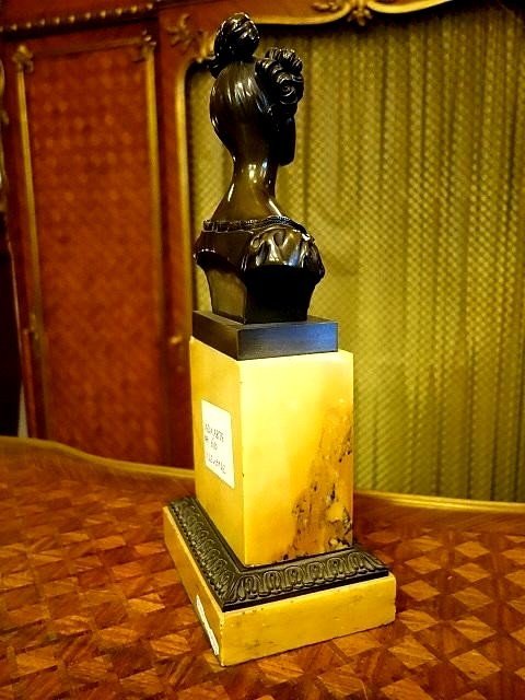 Buste en bronze Charles X-photo-1