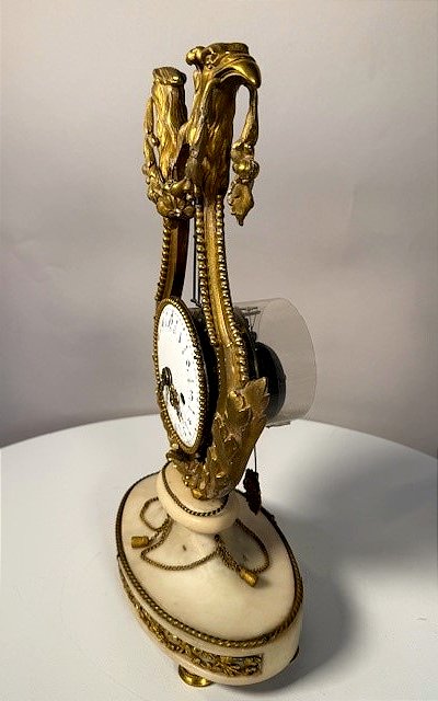 Lyre-shaped Clock, Circa 1775-photo-3