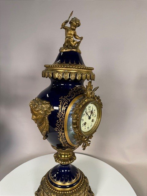 Garniture de cheminée de style Louis XVI -photo-4