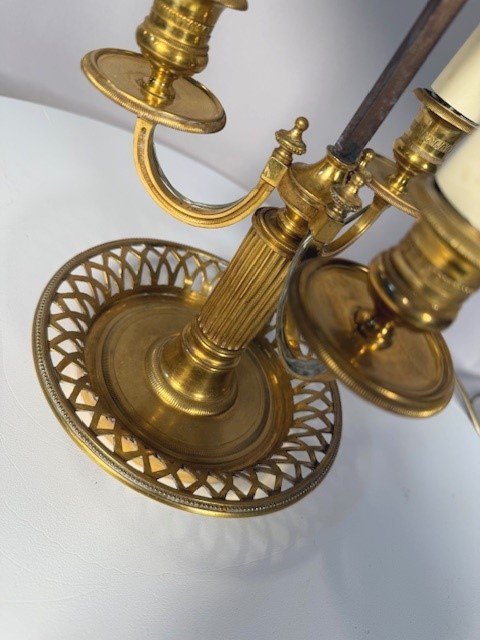 2 Louis XVI Style Bouillotte Lamps-photo-4