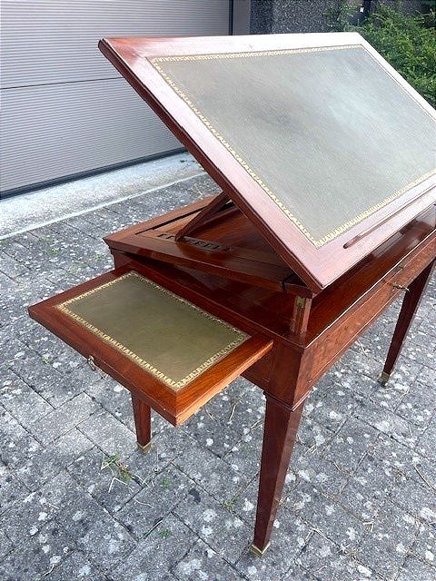 Table à La Tronchin Or Architect's Table  Circa 1780-photo-3