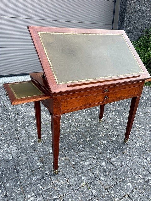 Table à La Tronchin Or Architect's Table  Circa 1780-photo-6