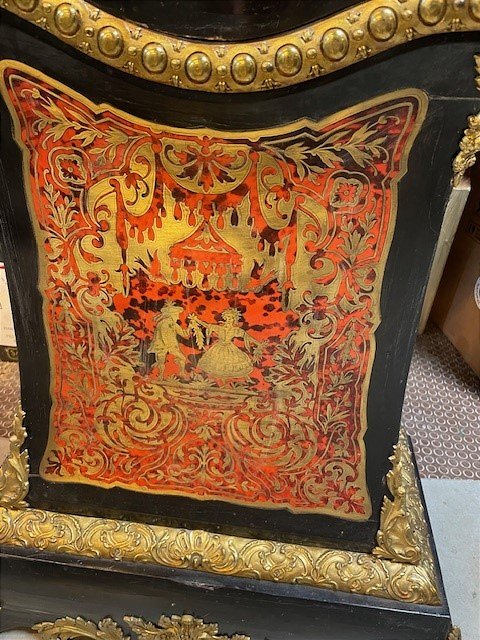 Boulle Marquetry Regulator-photo-1