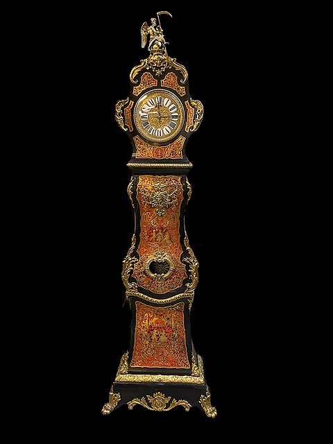 Boulle Marquetry Regulator