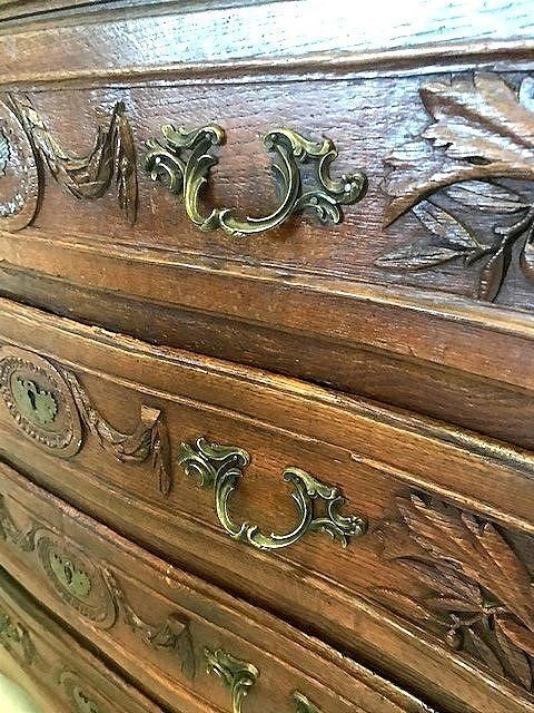 18th-century Liège Chest Of Drawers-photo-3