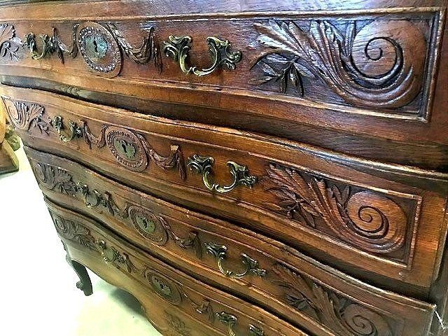 18th-century Liège Chest Of Drawers-photo-4