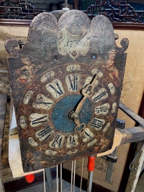 Curious 18th-century Clock
