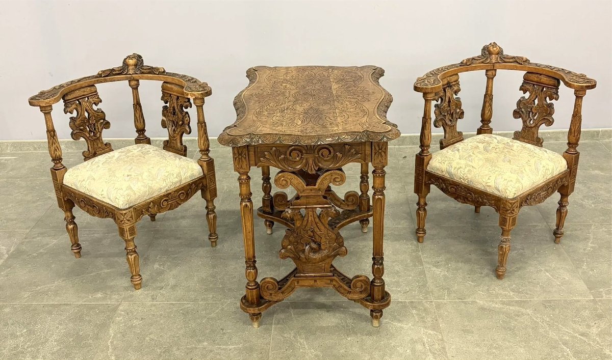 Salon de style Néo-Renaissance-photo-2