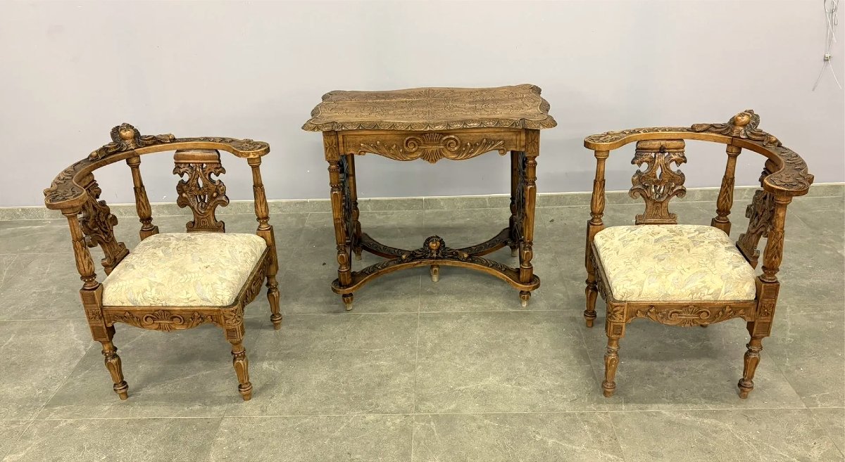 Salon de style Néo-Renaissance-photo-3