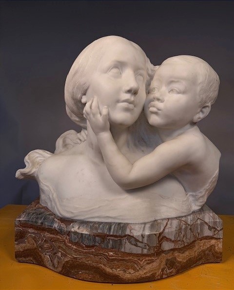 Motherhood In Carrara Marble