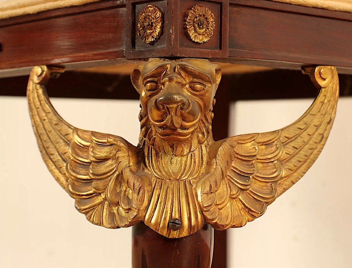 Bergère de bureau de style Empire-photo-2