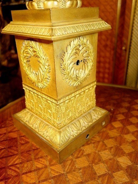 Paire de candélabres d'apparat d'époque Empire-photo-6
