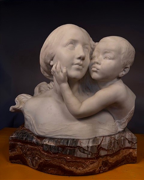 Sculpture en marbre de Carrare