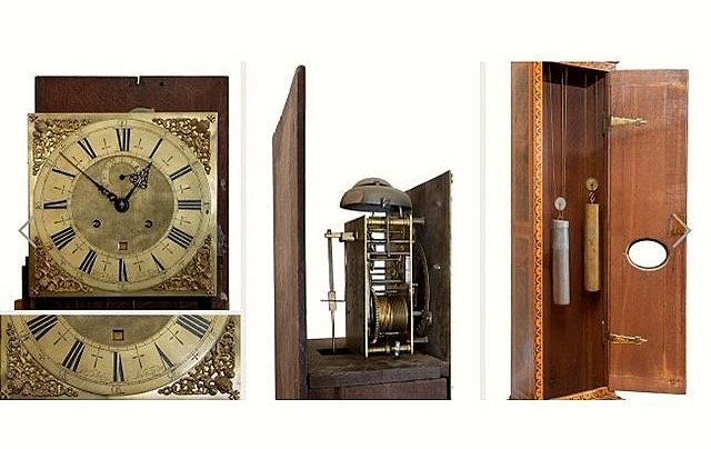 Horloge de parquet du XVIIe siècle-photo-3