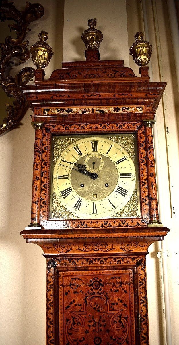 Horloge de parquet du XVIIe siècle-photo-4