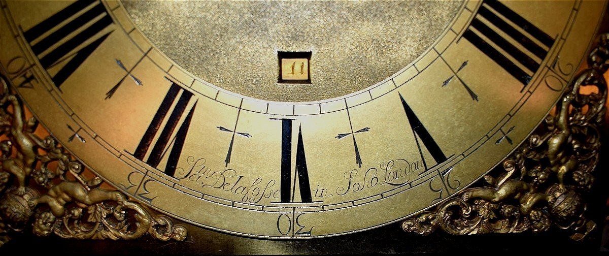 Horloge de parquet du XVIIe siècle-photo-5