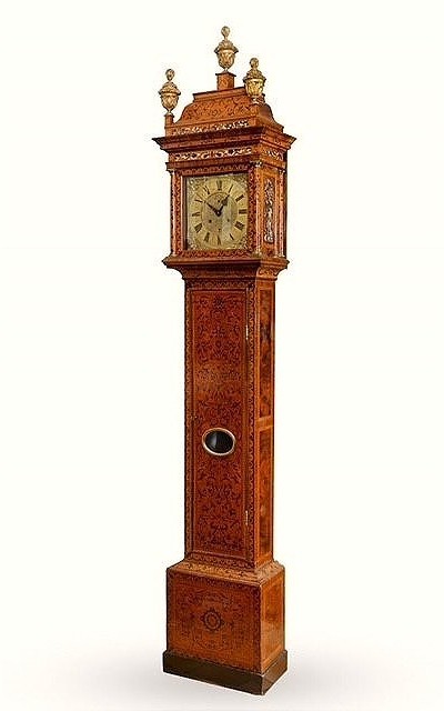 Horloge de parquet du XVIIe siècle