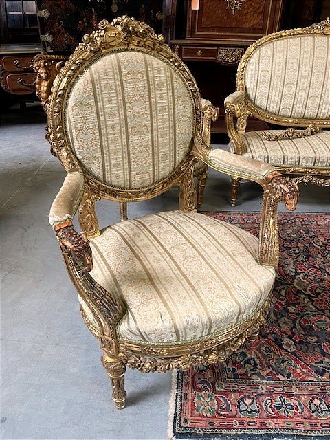 Salon de style Louis XVI -photo-2