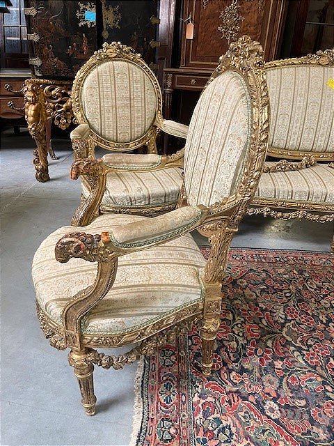 Salon de style Louis XVI -photo-6