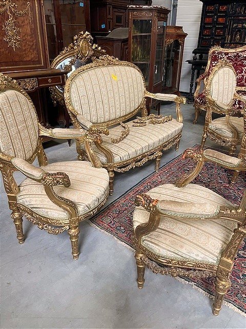 Salon de style Louis XVI -photo-8