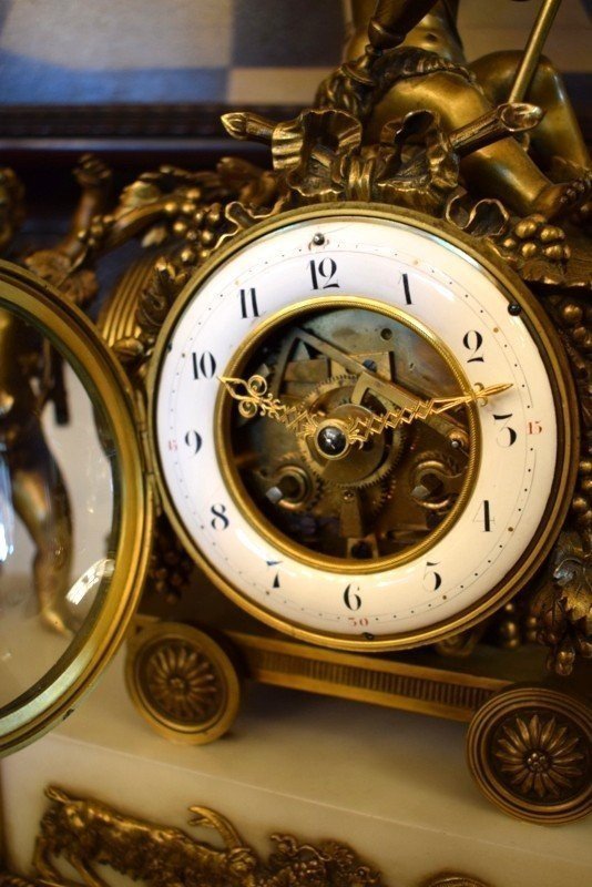 Louis XVI Clock Set-photo-1