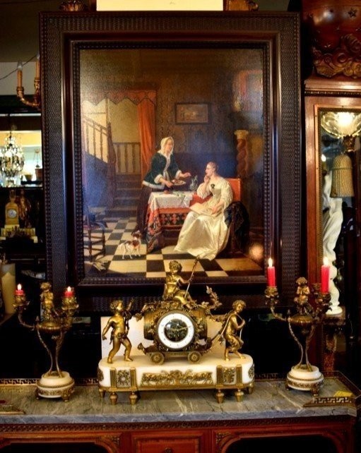 Louis XVI Clock Set