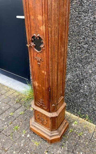 Gaine d'horloge du XVIIIe siècle -photo-1