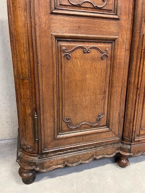Armoire de château du XVIIIe siècle -photo-2
