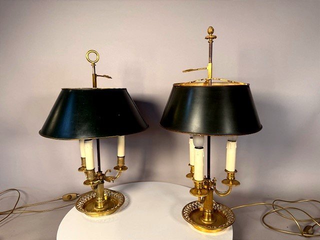 2 Bouillotte Lamps