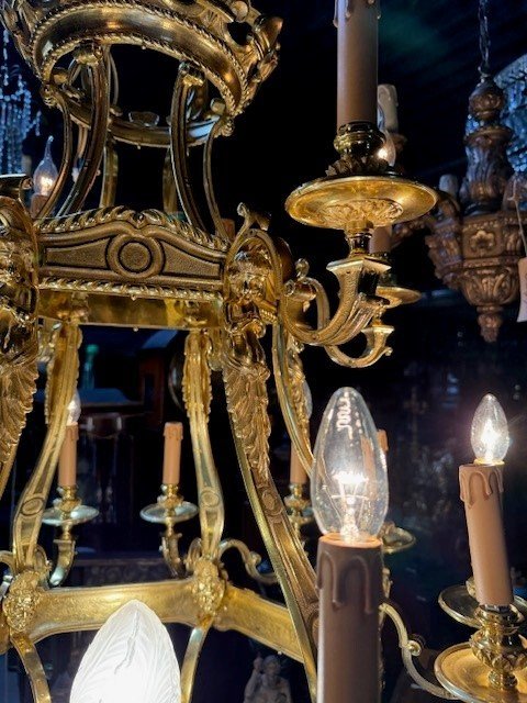 Grand lustre à 19 lumières-photo-2