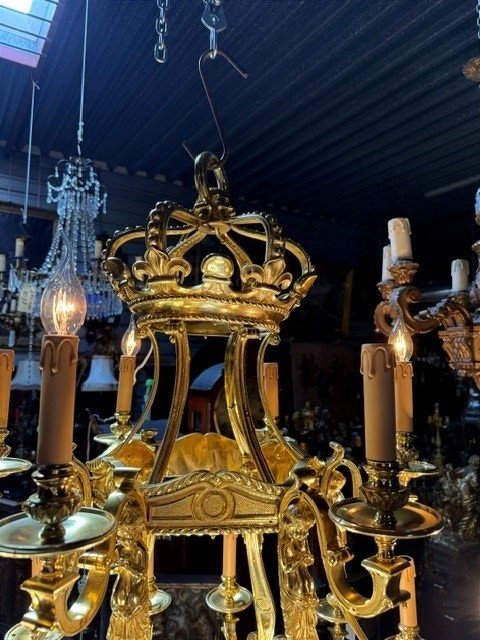 Grand lustre à 19 lumières-photo-3