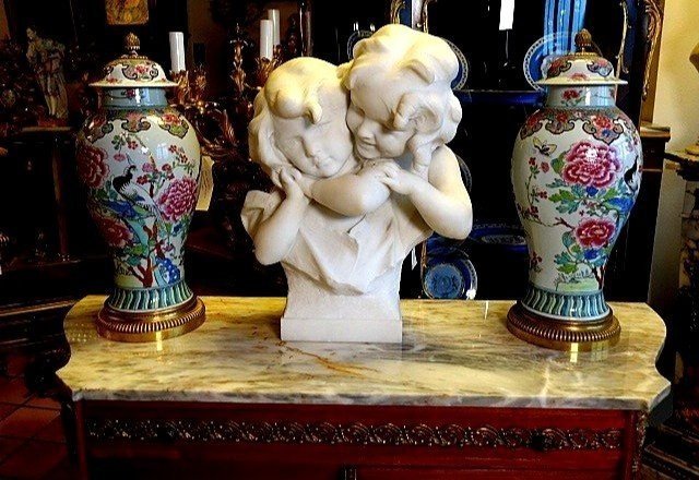 White Marble Sculpture