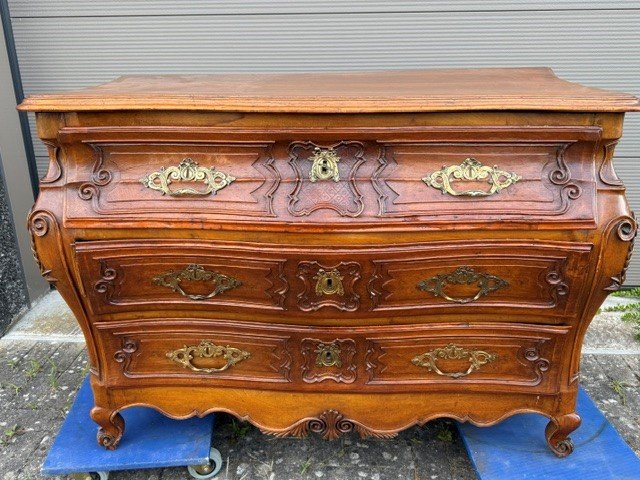 18th-century Provençal Chest Of Drawers-photo-3