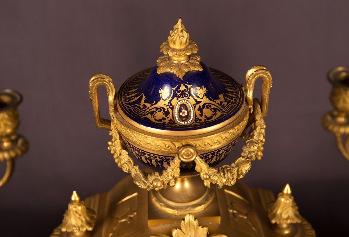 Napoleon III Clockset-photo-3