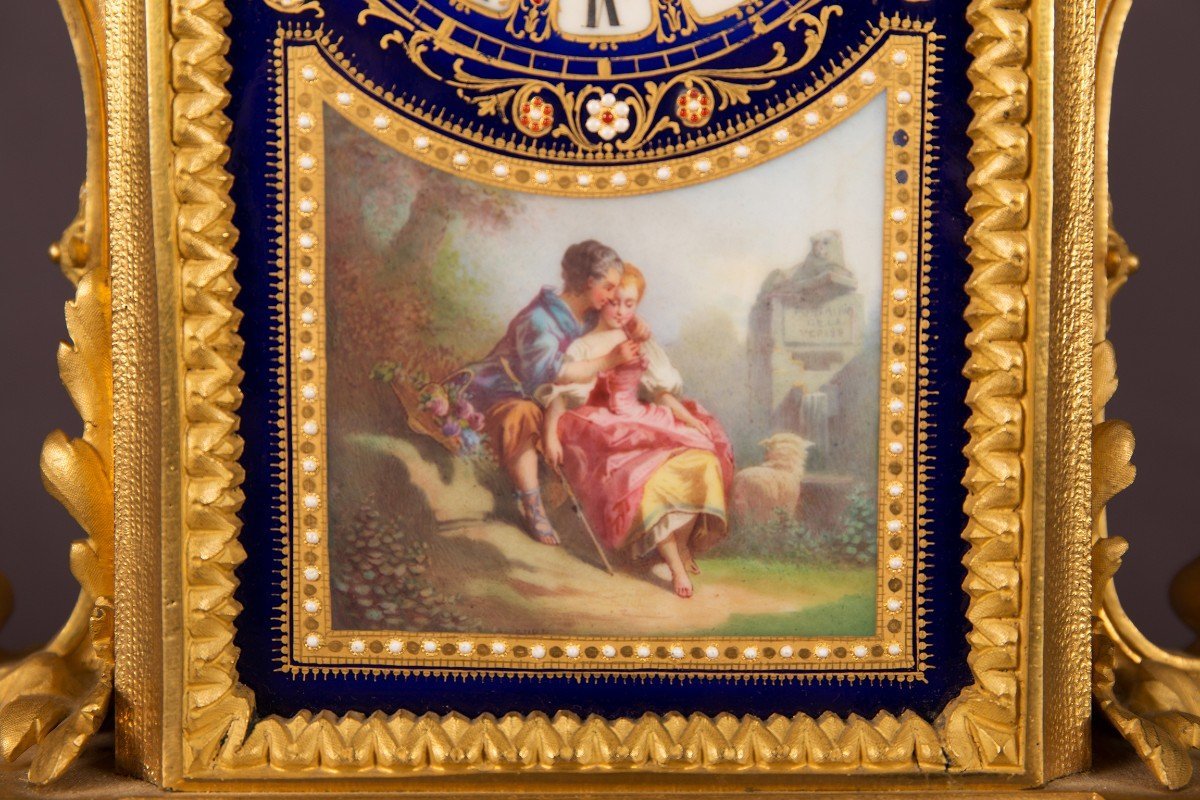 Napoleon III Clockset-photo-1