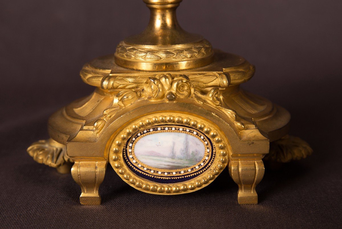 Napoleon III Clockset-photo-4
