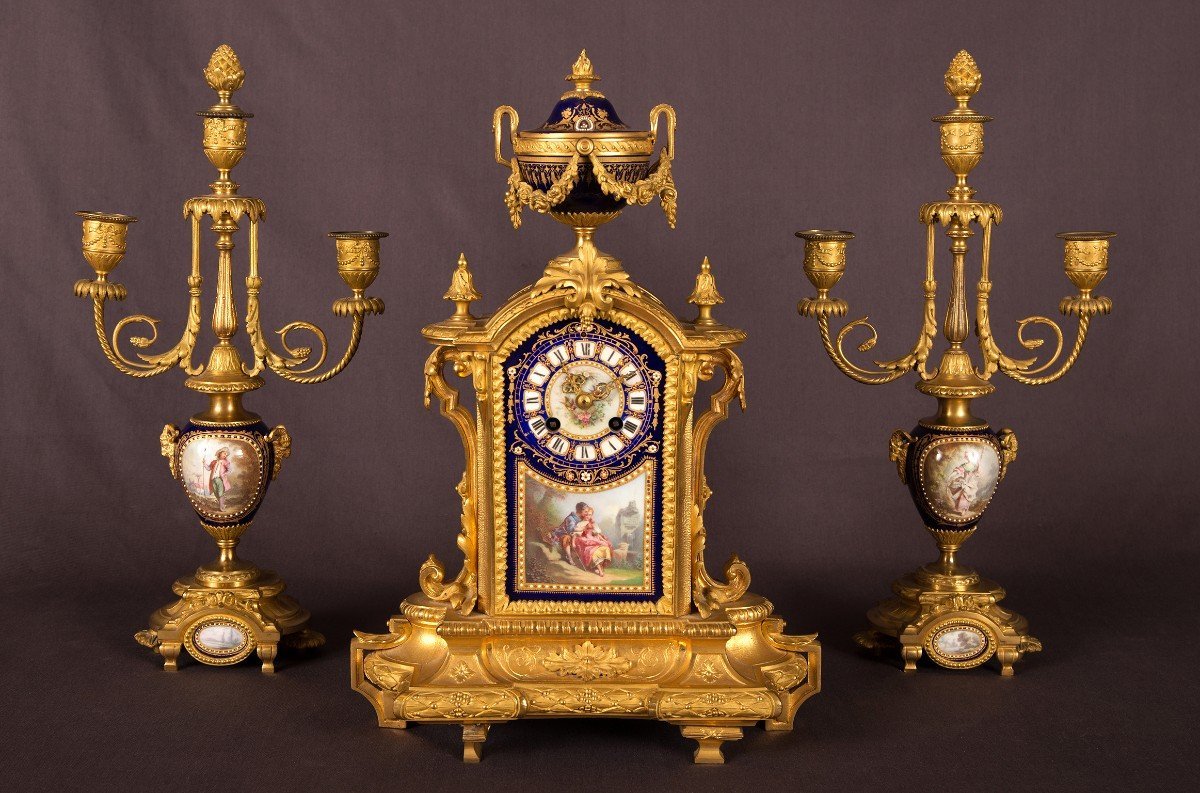 Napoleon III Clockset