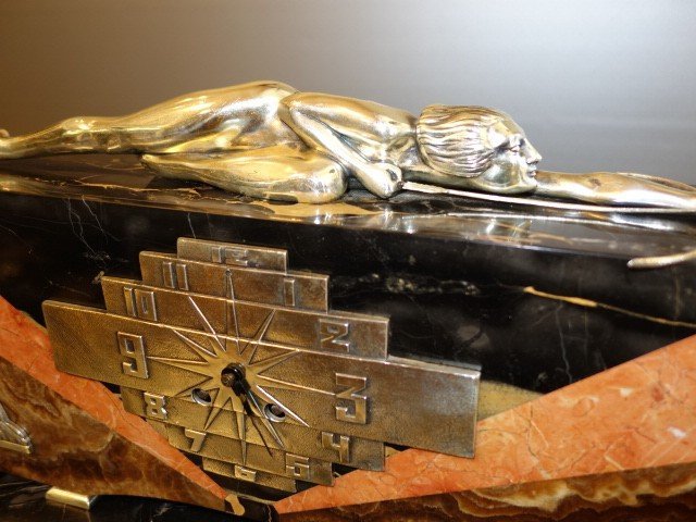 Russian Art Deco Clock-photo-8