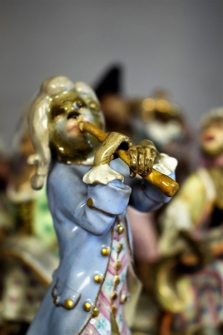 Orchestre en porcelaine de Meissen-photo-6