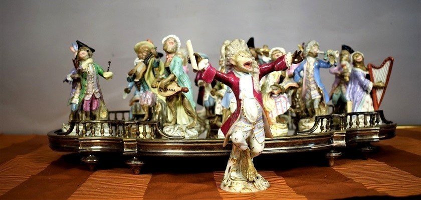 Orchestre en porcelaine de Meissen