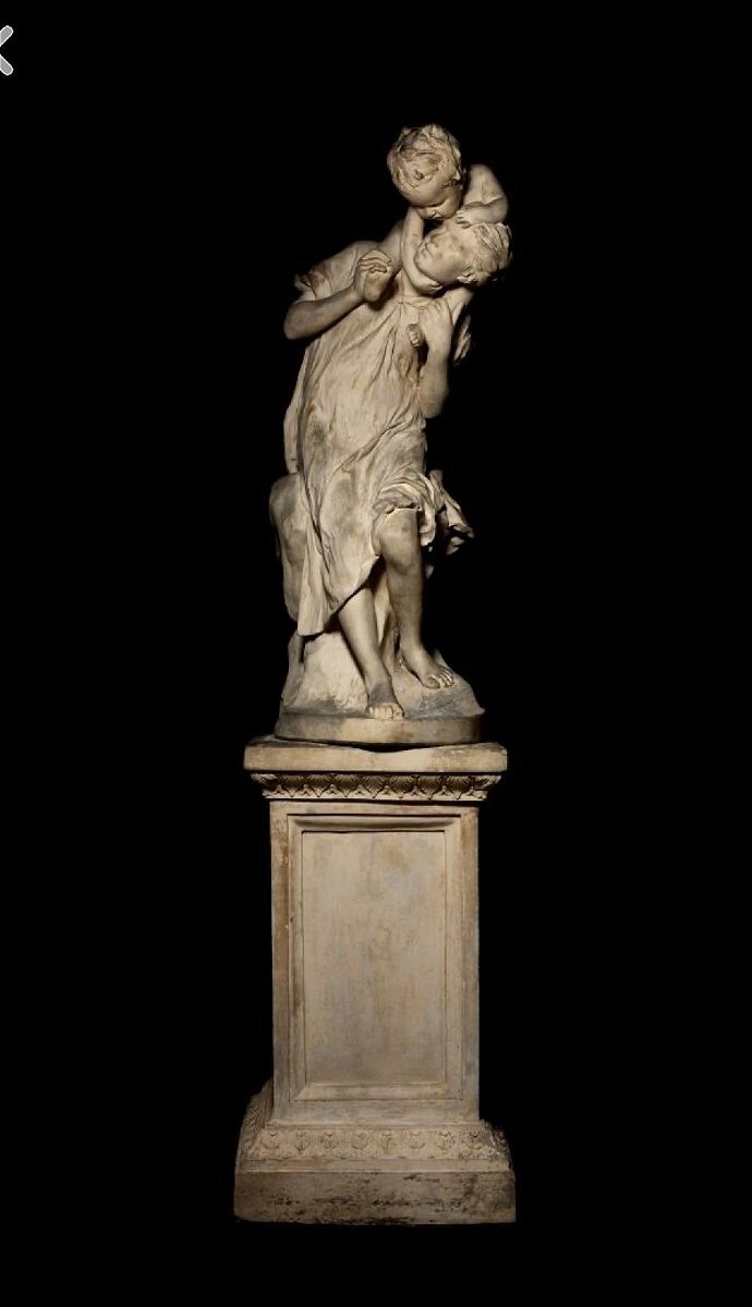 Terracotta Sculpture By Villeroy & Boch 