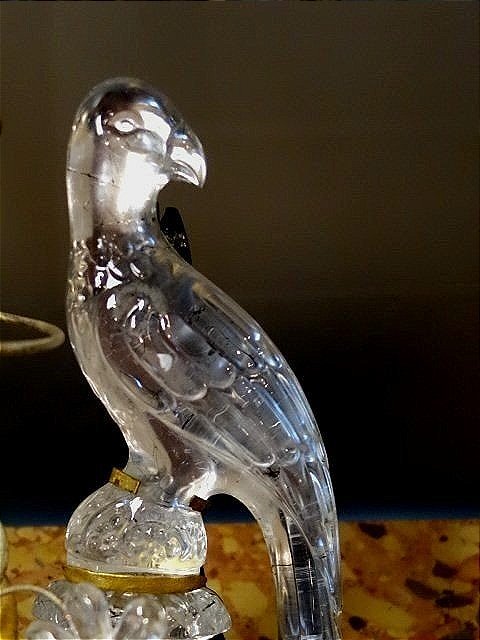 Pair Of Wall Sconces Featuring Parrots-photo-1