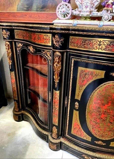 Boulle Marquetry Sideboard-photo-2