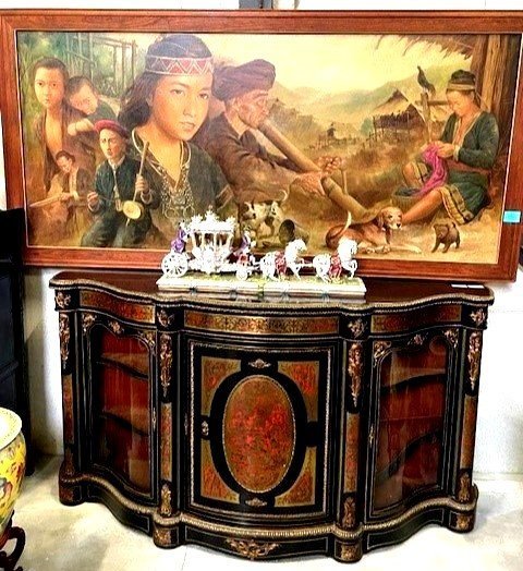 Boulle Marquetry Sideboard-photo-6