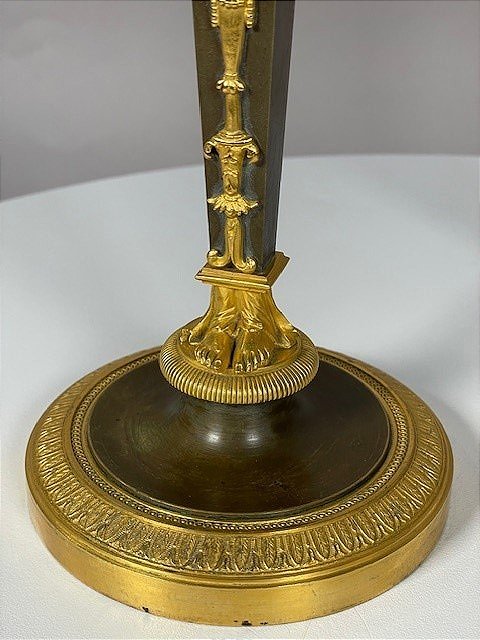 Pair Of Empire Candlesticks -photo-2