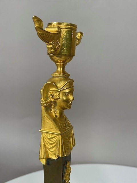 Pair Of Empire Candlesticks -photo-7