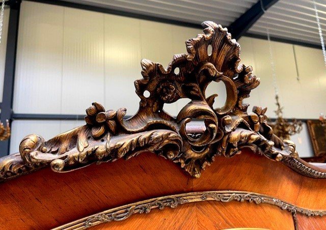 Pair Of Louis XV-style Display Cabinets-photo-3