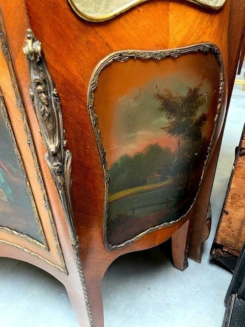 Pair Of Louis XV-style Display Cabinets-photo-4