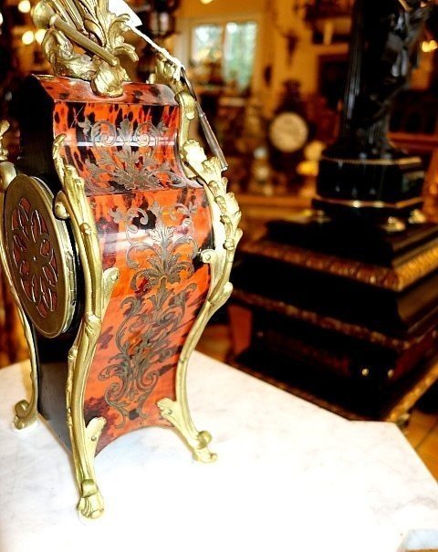 Boulle Marquetry Clock-photo-4